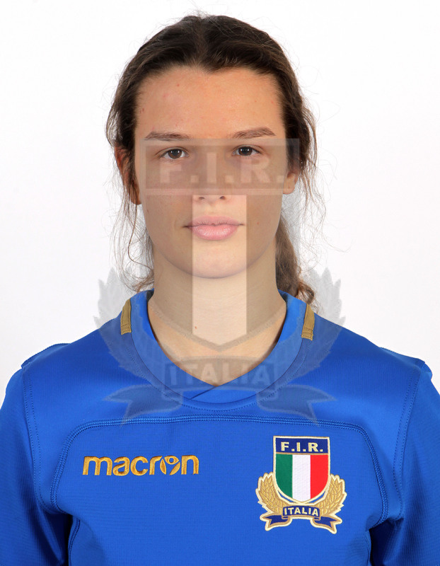 Sei Nazioni 2018, Parma, Cittadella del Rugby 05/01/2018, raduno della Nazionale Femminile, profili individuali di atlete e staff, Laura Paganini, 24/2/99, Cus Milano Rugby Asd.