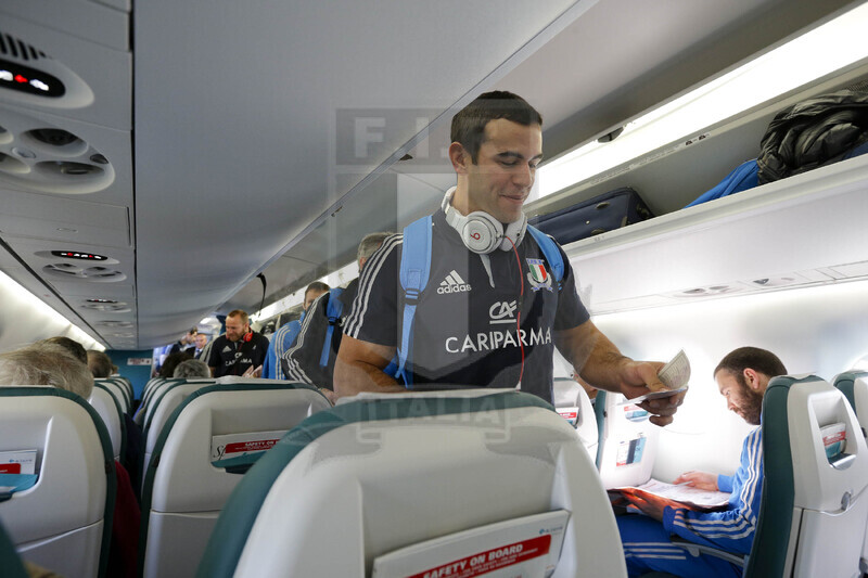 RBS 6 Nazioni 2013, Edimburgo, 08/02/2013, Scozia v Italia, il viaggio degli Azzurri a Edimburgo,