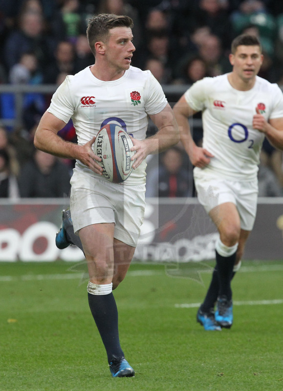 RBS Sei Nazioni 2017, Londra, Twickenham 26/02/2017, Inghilterra v Italia, George Ford. Foto Daniele Resini/Fotosportit