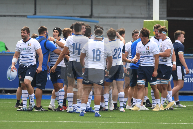 Guinness Sei Nazioni U20 2021, Cardiff, Arms Park 01/07/2021, Italia U20 v Scozia U20, l\