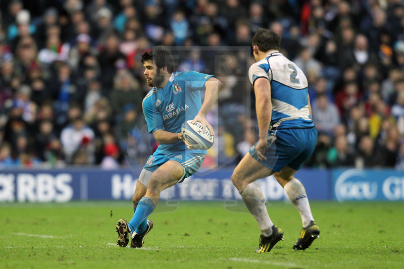 RBS 6 NAZIONI , Edinburgo 09-02-2013 , Scozia v. Italia , Luke McLean