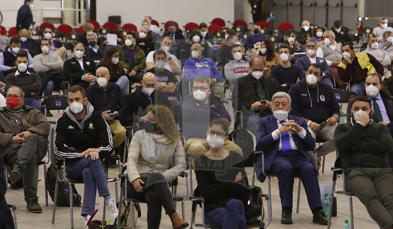 Assemblea generale ordinaria elettiva Fir, Roma, Nuova Fiera di Roma 13/03/2021. Foto Daniele Resini/Fotosportit