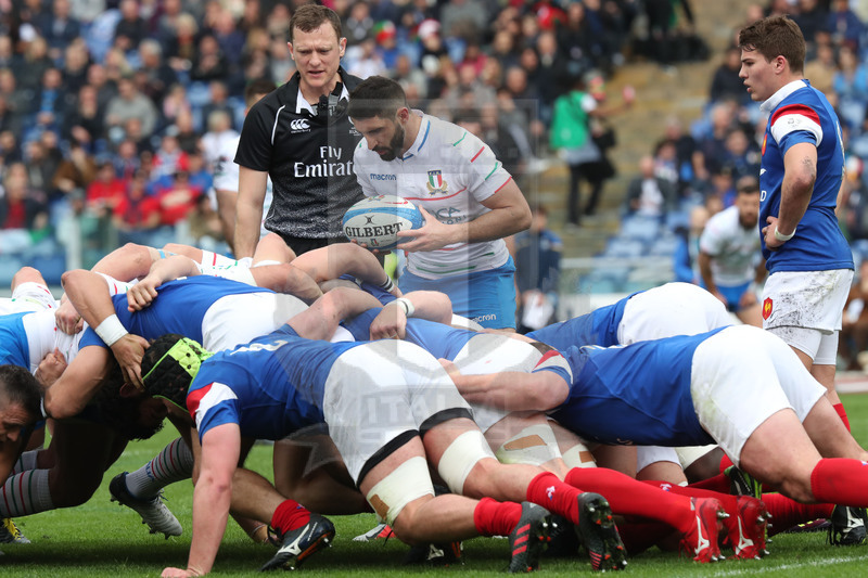 Guinness Sei Nazioni 2019, Round 5, Roma, stadio Olimpico 16/03/2019, Italia v Francia, Tito Tebaldiall\