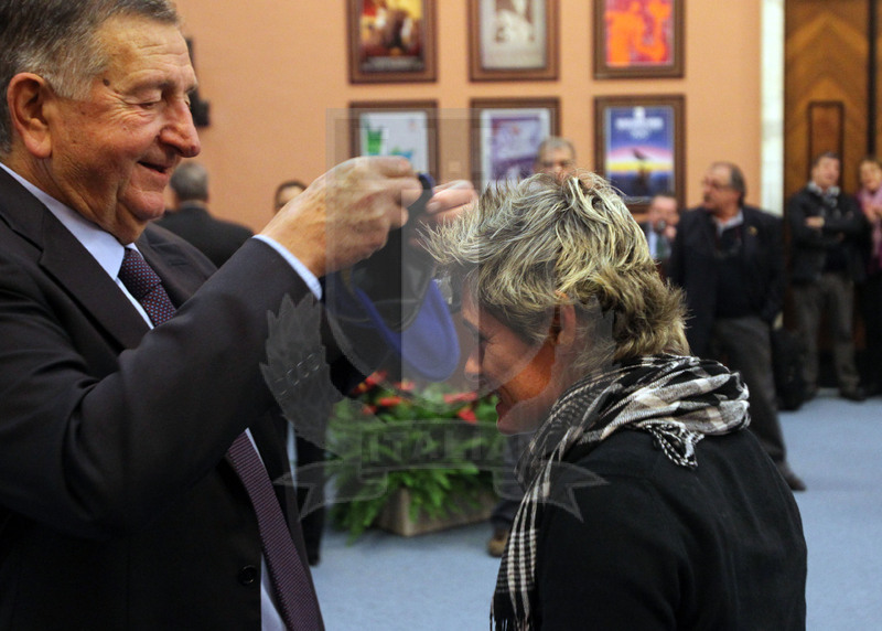 Cerimonia di consegna dei Cap alle atlete delle Nazionali femminili, Roma, salone d\