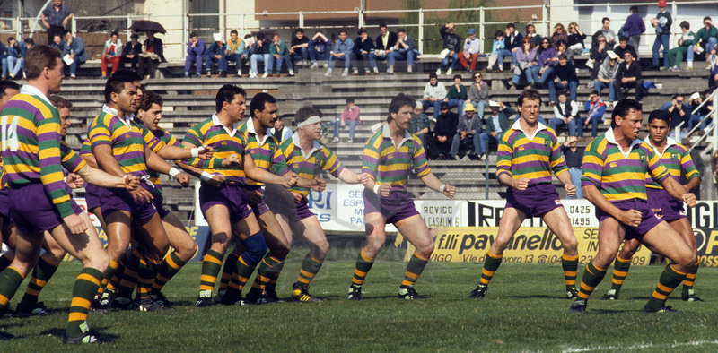 Club a invito, Rovigo, stadio Battaglini 25/03/1989, Dogi v All Kiwis,