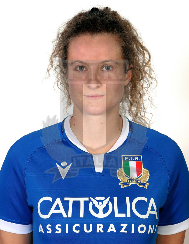 Sei Nazioni 2021, Parma, Cittadella del Rugby 28/12/2020, raduno della Nazionale Donne, profili di giocatrici e staff, Isabella LOCATELLI, Rugby Monza 1949.