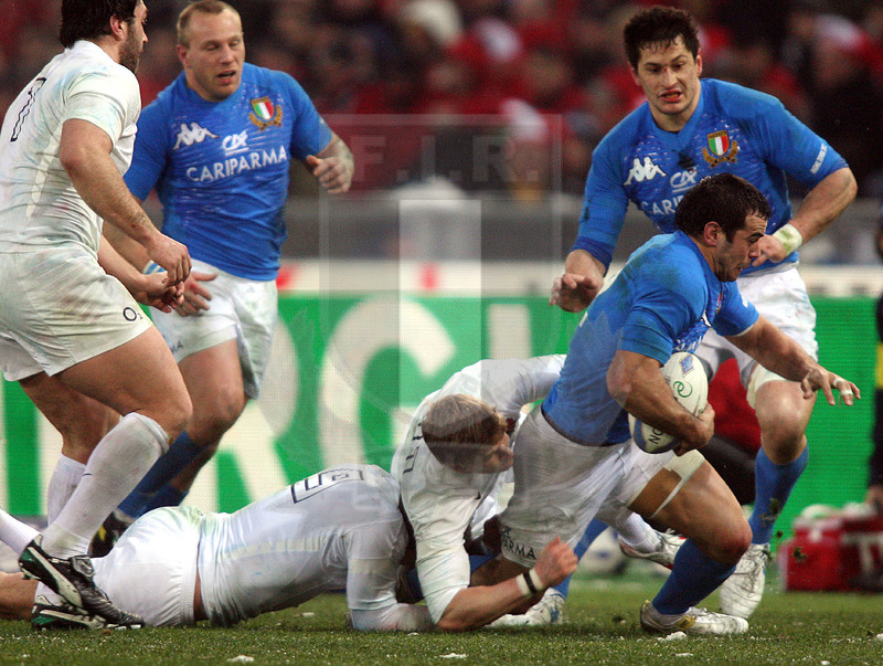 Rbs Sei Nazioni 2012, Roma, stadio Olimpico 11/02/2012, Italia v Inghilterra.