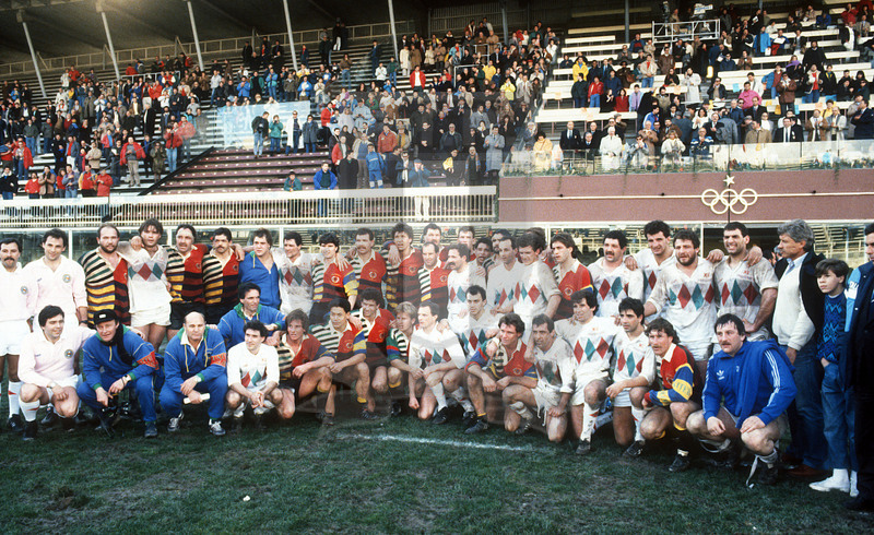 Selezioni Nazionali 1988, Roma, stadio Flaminio 15/03/1988, XV del Presidente v All Stars.