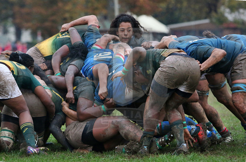 Cattolica Test Match Donne, Prato, stadio Chersoni 25/11/2018, Italia Donne v Sudafrica Donne, meta di punizione per l\