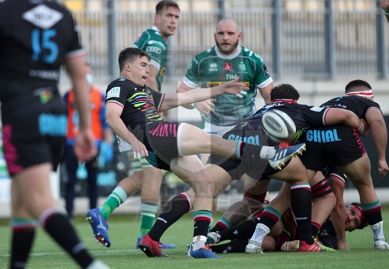 Guinness PRO14 Rainbow Cup 2020-2021, Parma, Stadio Lanfranchi, 7//05/2020, Zebre vs Benetton. Nicolò Casillo al piede. Foto: Roberto Bregani/Fotosportit