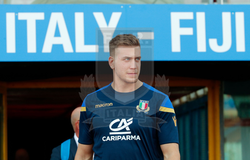 Credit Agricole Cariparma Test Match 2017, Catania, Stadio Massimino, 11-11-2017, Italia v Fiji. Federico Ruzza. Foto: Roberto Bregani / Fotosportit