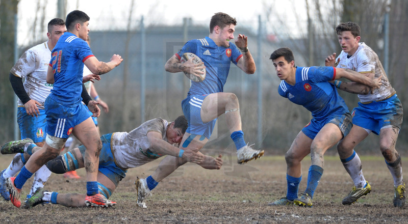 Test match U18, Badia Polesine 24/02/2018, Italia U18 v Francia U18,