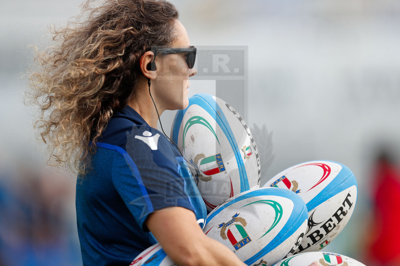 Test Match Donne Novembre 2018, Calvisano (BS), Pata Stadium, 4-11-2018, Italia Femminile v Scozia Femminile. La tesm manager dell\