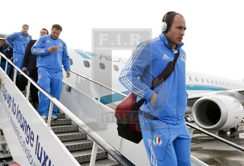 RBS 6 Nazioni 2013, Edimburgo, 08/02/2013, Scozia v Italia, il viaggio degli Azzurri a Edimburgo, Sergio Parisse.