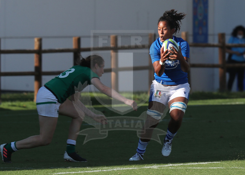 Rugby World Cup 2021 Women, Qualifier, Parma, stadio Lanfranchi 19/09/2021, Italia Donne v Irlanda Donne, Foto Daniele Resini/Fotosportit