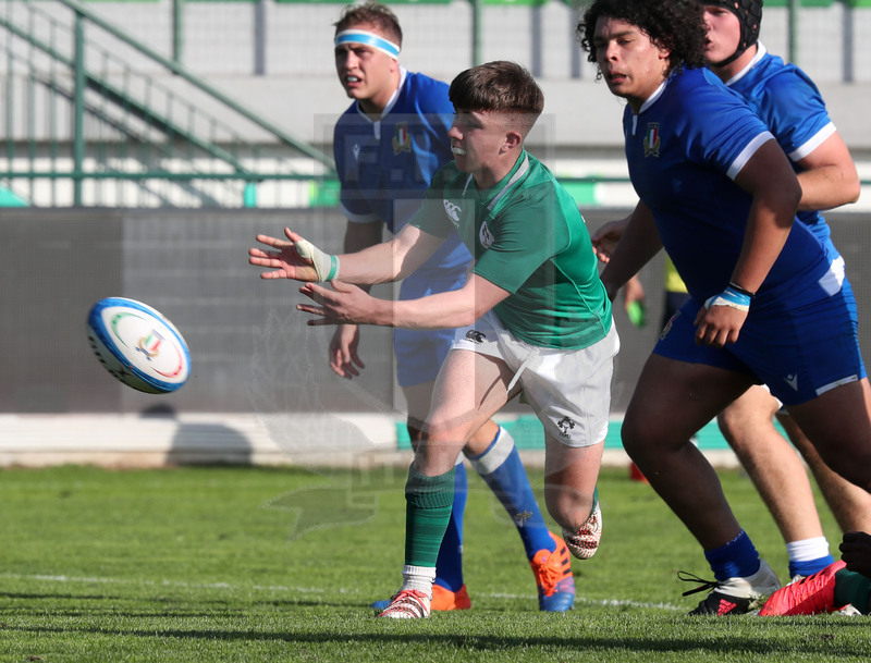 Test match U18, Trviso, stadio di Monigo, Italia U18 v Irlanda U18, un\