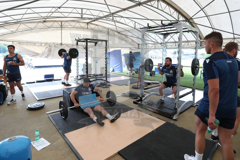 Rugby World Cup 2019, raduno della Nazionale Italiana, Pergine (Valsugana) 03/06/2019, Foto Daniele Resini/Fotosportit