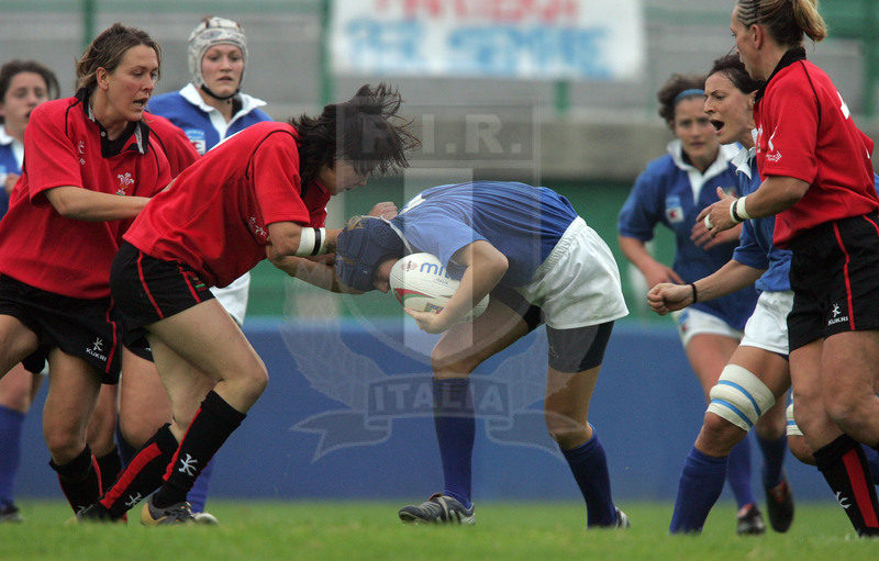 Test match 2005 Donne, Treviso, stadio di Monigo 22/10/2005, Italia v Galles,