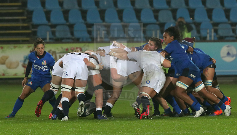Guinness Sei Nazioni Donne 2020, Round 5, Parma, Cittadella del Rugby 01/11/2020, Italia Donne v Inghilterra Donne, drive inglese. Foto Daniele Resini/Fotosportit