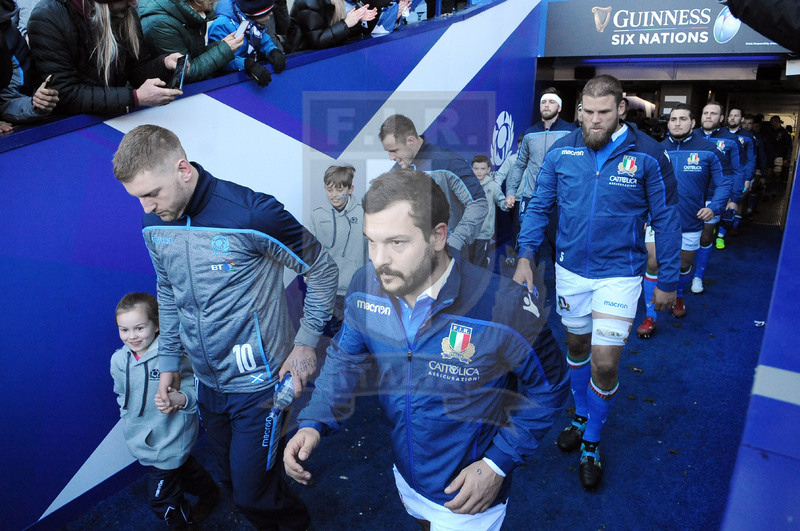Guinness Sei Nazioni 2018, Round 1, Edimburgo, Murrayfield 02/02/2019, Scozia v Italia, l\