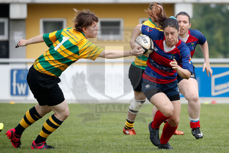 Finali Trofeo Interregionale U16 e Coppa Italia Femminile Seniores Femminile "Trofeo Rebecca Braglia", Calvisano (BS), Pata Stadium, 2-3 Giugno 2018. Una fase dell\