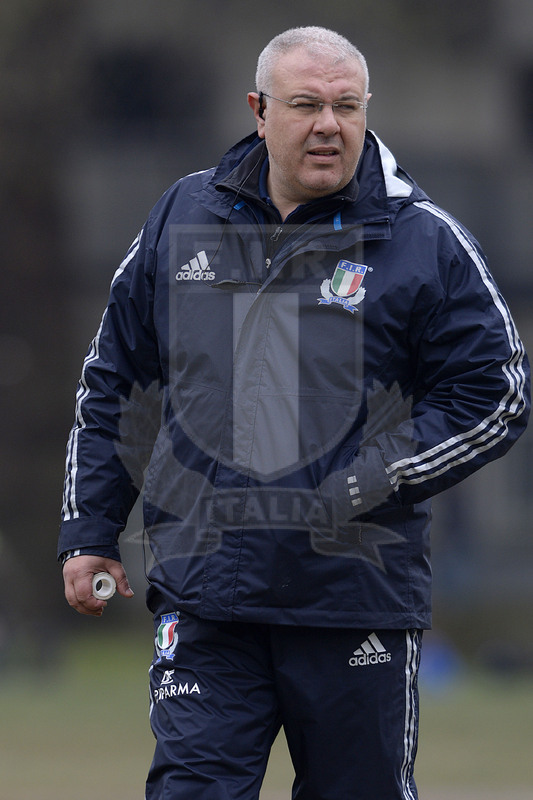 28 Febbraio 2016; Andrea Di Giandomenico allenatore delle azzurre. Women\