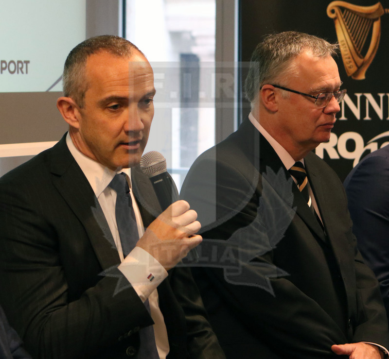 Milano, 19/12/2016, presentazione del derby fra Zebre e Benetton Treviso, Conor O\