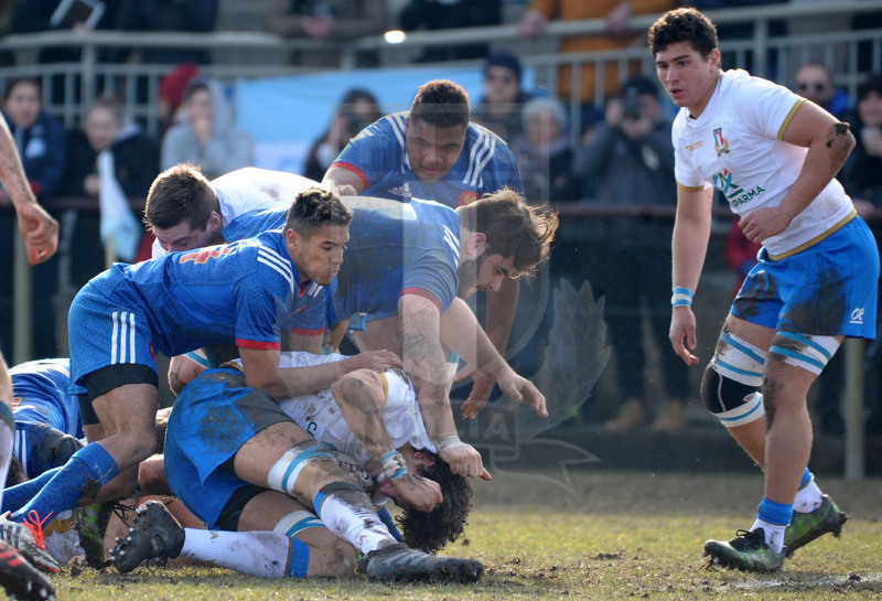 Test match U18, Badia Polesine 24/02/2018, Italia U18 v Francia U18,