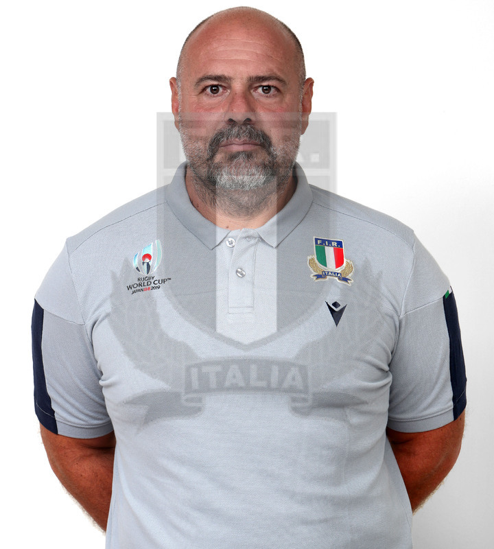 Rugby World Cup 2019, Pergine (Valsugana) 12/07/2019, raduno della Nazionale maggiore, profili individuali di atleti e staff, Giampiero De Carli, Assistant Coach.Foto Daniele Resini/Fotosportit