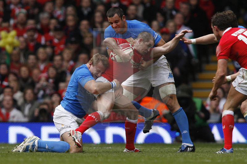 Rbs Sei Nazioni 2008, Cardiff, Millennium Stadium 23/02/2008, Galles v Italia, Foto Daniele Resini/Fotosportit