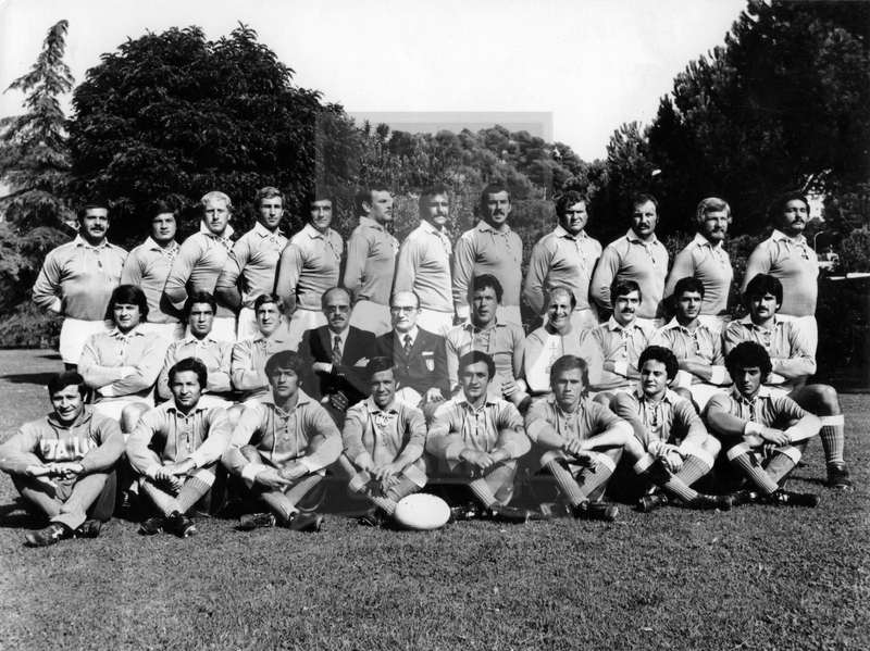 Tour 1975 in Inghilterra, la squadra e lo staff tecnico