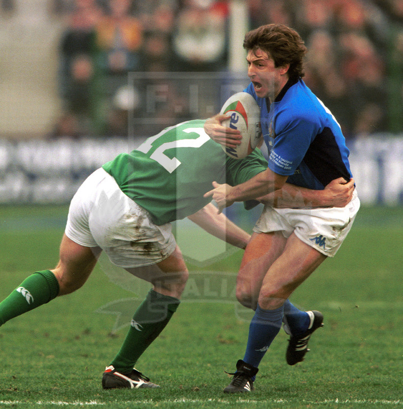 2002 Lloyds TSB Six Nations, Roma, stadio Flaminio 03/02/2001, Italia v Irlanda, Foto Daniele Resini/Fotosportit