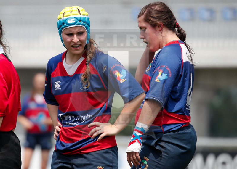 Finali Trofeo Interregionale U16 e Coppa Italia Femminile Seniores Femminile "Trofeo Rebecca Braglia", Calvisano (BS), Pata Stadium, 2-3 Giugno 2018. Una fase dell\