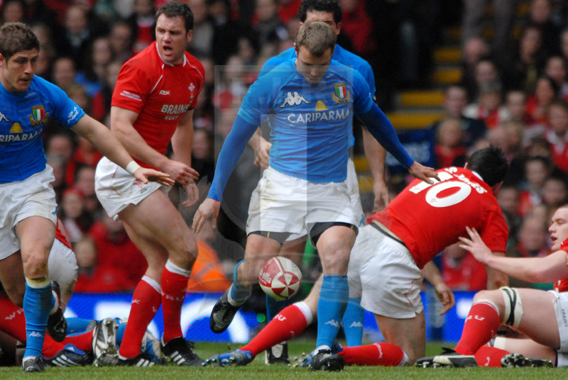 Rbs Sei Nazioni 2008, Cardiff, Millennium Stadium 23/02/2008, Galles v Italia, Foto Francesca Battilani