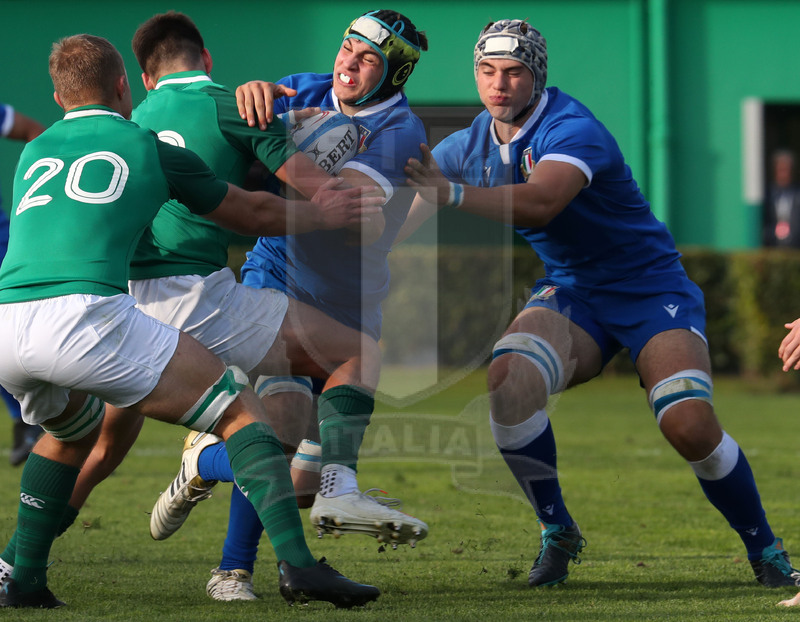 Test match U18, Trviso, stadio di Monigo, Italia U18 v Irlanda U18,