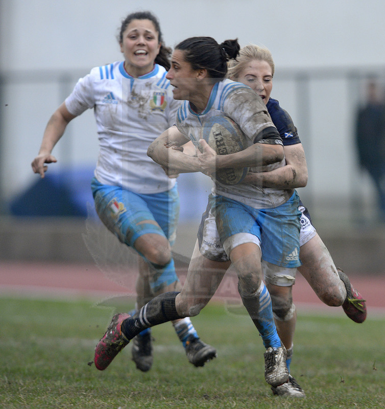 28 Febbraio 2016; Sara Barattin placcata da Jenny Maxwell. Women\