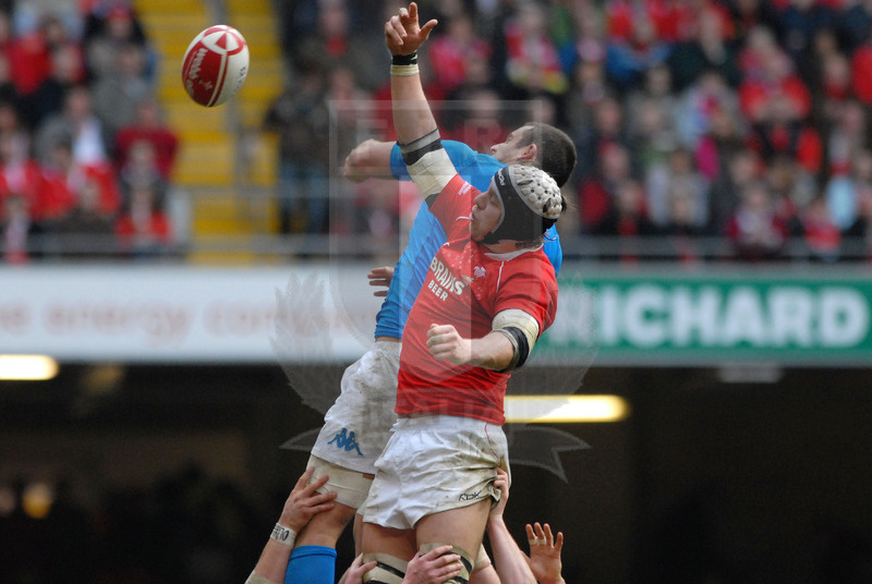 Rbs Sei Nazioni 2008, Cardiff, Millennium Stadium 23/02/2008, Galles v Italia, Foto Francesca Battilani