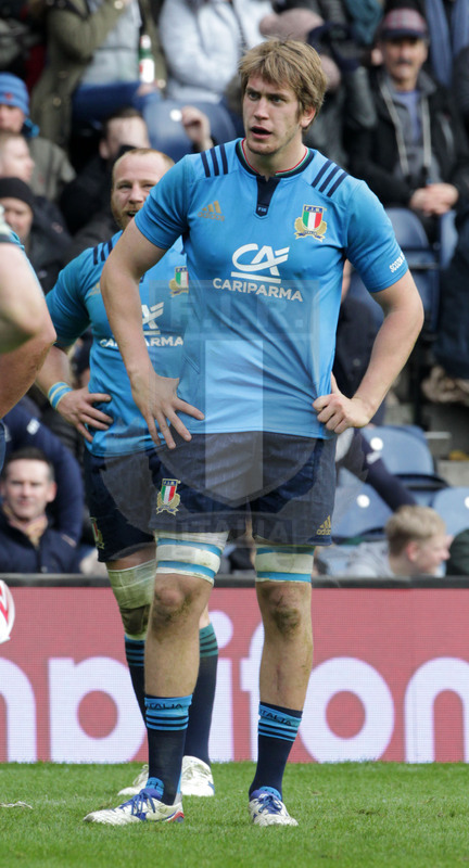 RBS Sei Nazioni 2017, Edimburgo, Murrayfield stadium 18/03/2017, Scozia v Italia, Federico Ruzza all\
