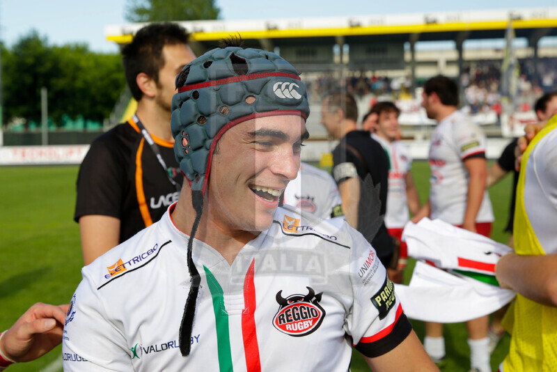 Rugby, Serie A 2015-2016, Finale, Viadana (MN), Stadio Zaffanella, 22-05-2016, Conad Reggio v Tossini Pro Recco. Foto: Roberto Bregani / Fotosportit