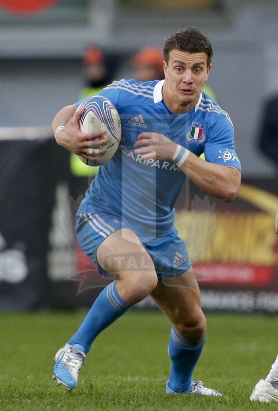 Cariparma Test Match 2013, Roma, Stadio Olimpico, 23-11-2013, Italia v Argentina. Tommaso Iannone Foto Roberto Bregani / Fotosportit