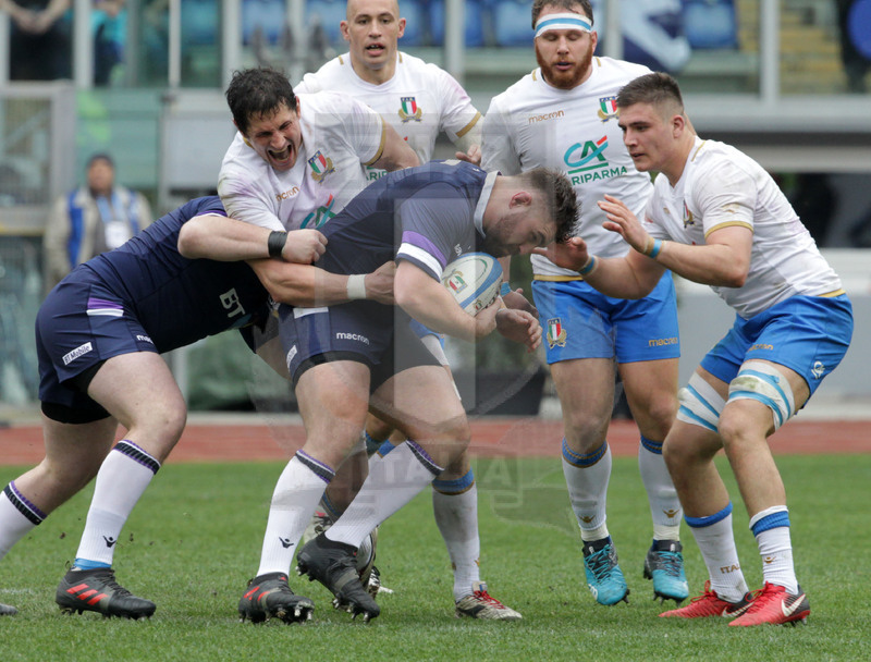 Natwest Sei Nazioni 2018, round 5, Roma stadio Olimpico 17/03/2018, Italia v Scozia,