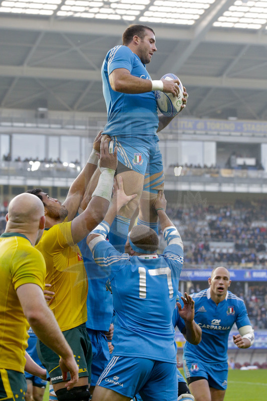 Cariparma Test Match 2013, Torino, Stadio Olimpico, 9-11-2013, Italia v Australia. Robert Barbieri conquista l\