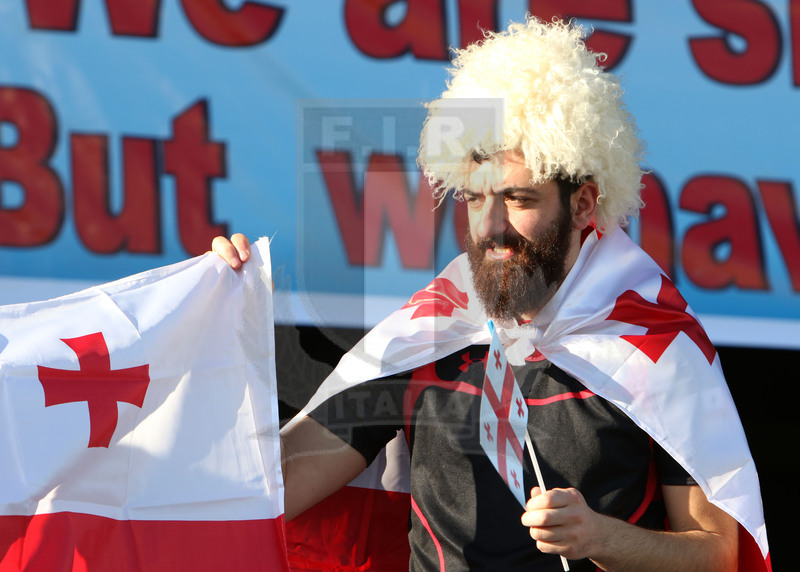 Cattolica Test Match 2018, Firenze, stadio Artemio Franchi 10/11/2018, Italia v Gorgia, supporter georgiano.