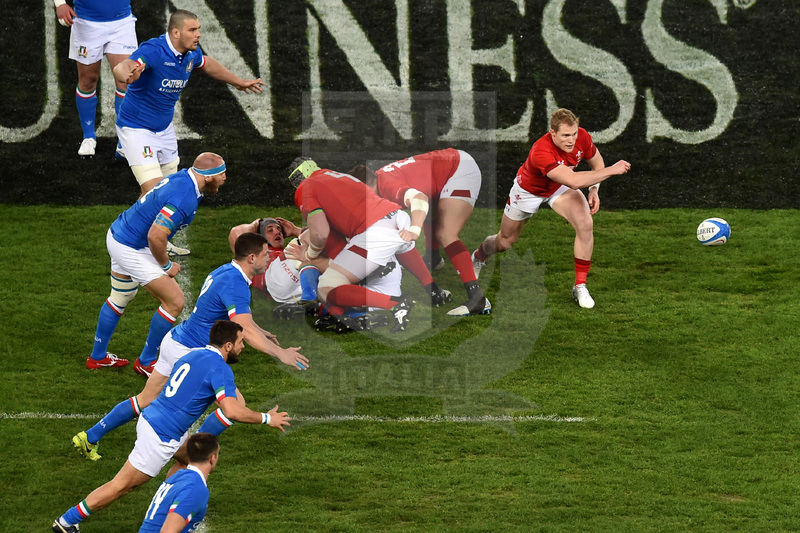 Guinness Sei Nazioni 2019, Round 2, Roma, Stadio Olimpico 09/02/2019, Italia v Galles, un\