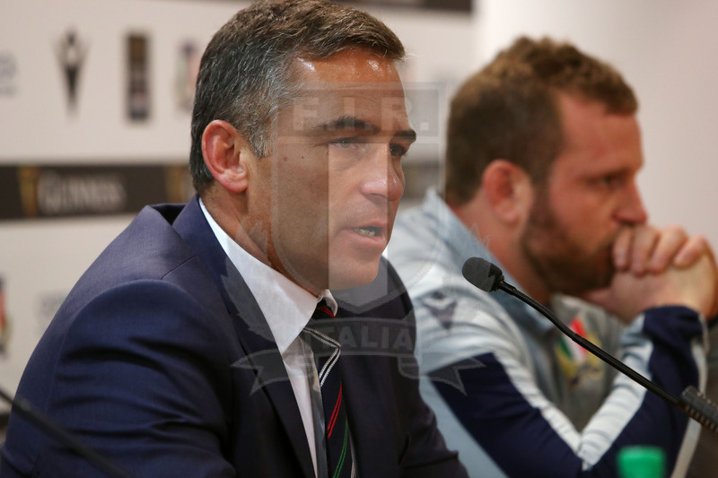 Guinness Sei Nazioni 2020, Round 3, Roma, Stadio Olimpico 22/02/2020, Italia v Scozia, conferenza stampa dell\