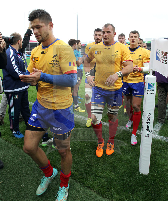 Rugby World Cup 2015, Pool D, Exeter 11/10/2015, Italia v Romania, i corridoi a fine partita. Foto Daniele Resini/Fotosportit