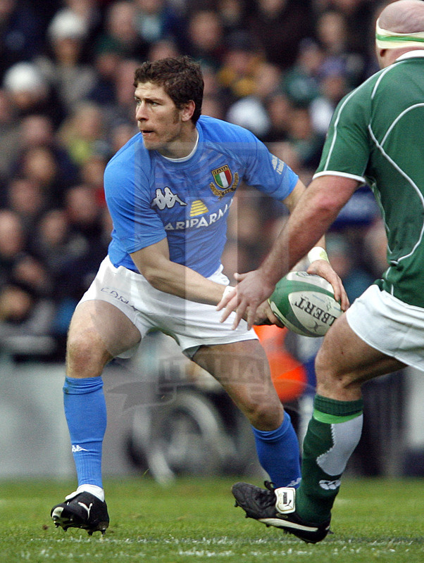 Rbs Sei Nazioni 2008, Dublino, Croke Park 02/02/2008, Irlanda v Italia, Foto Daniele Resini/Fotosportit