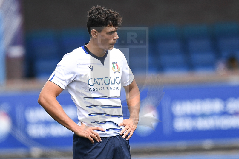 Guinness Sei Nazioni U20 2021, Cardiff, Arms Park 01/07/2021, Italia U20 v Scozia U20, Flavio Pio Vaccari.