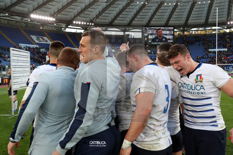 Guinness Sei Nazioni 2020, Round 3, Roma, Stadio Olimpico 22/02/2020, Italia v Scozia,
