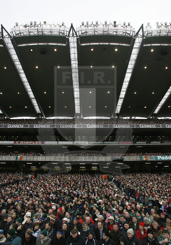 Rbs Sei Nazioni 2008, Dublino, Croke Park 02/02/2008, Irlanda v Italia, Foto Daniele Resini/Fotosportit